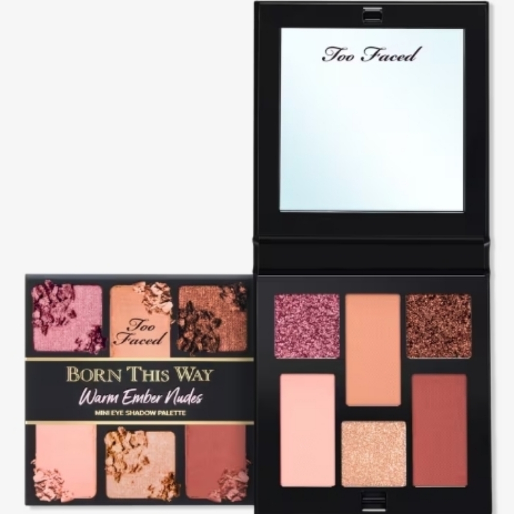 TOO FACED Warm Ember Nudes Born This Way Mini Eyeshadow Palatte